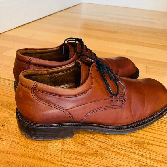 Men\'s Ecco City Lace Up Oxfords Leather Dress Shoes Size US 8.5 EUR 42 main image 5